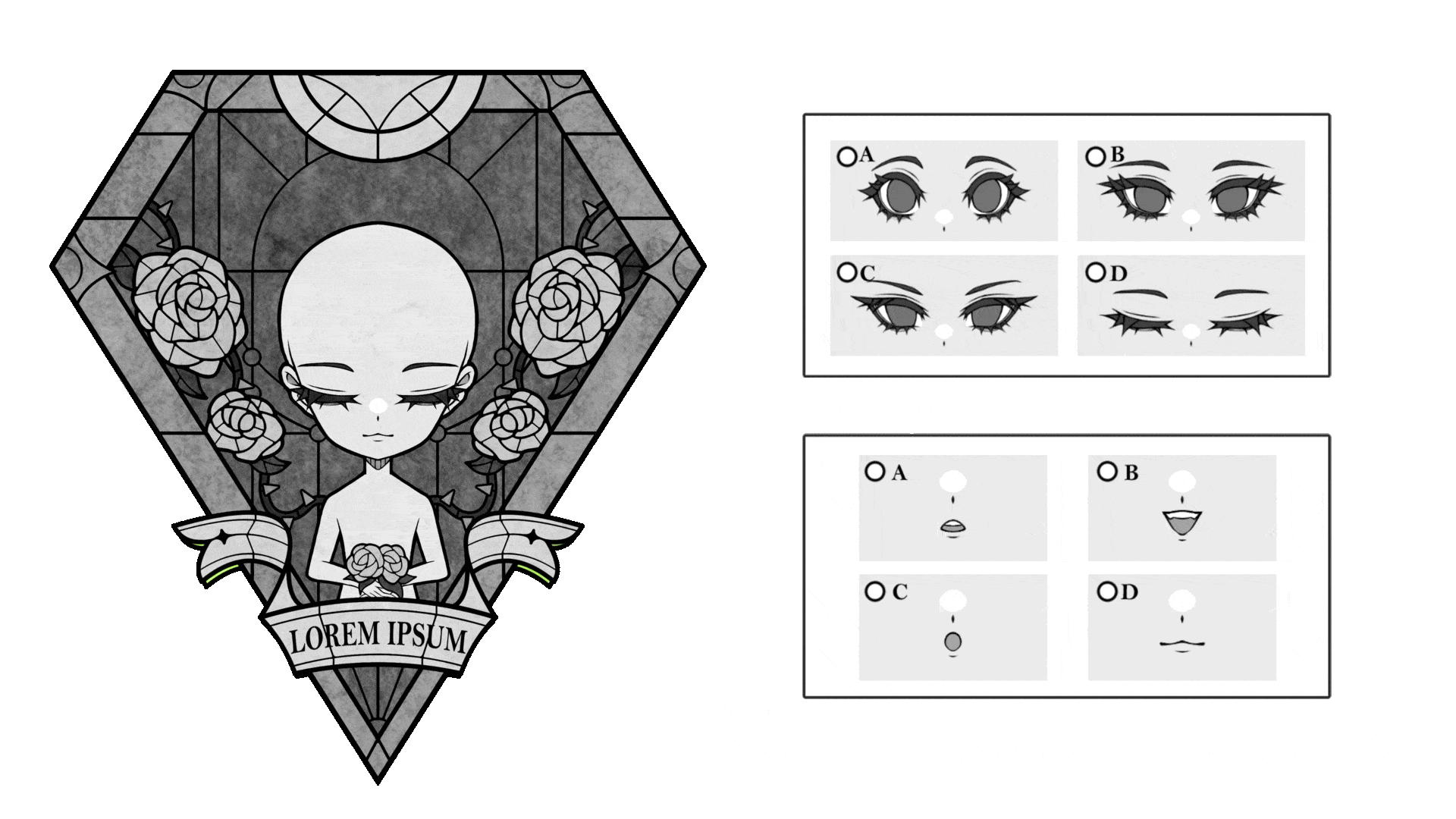 Stained glass Diamond | YCH ($20)